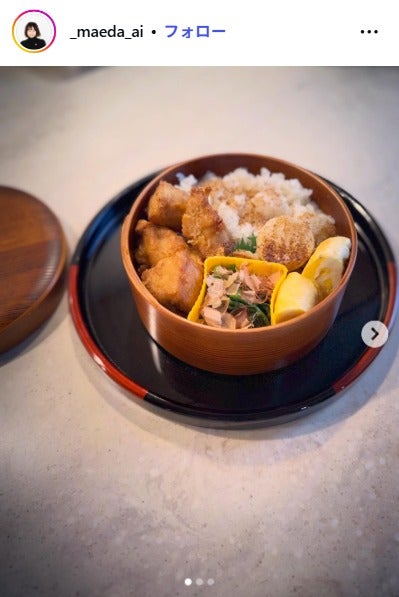 前田愛Instagramより