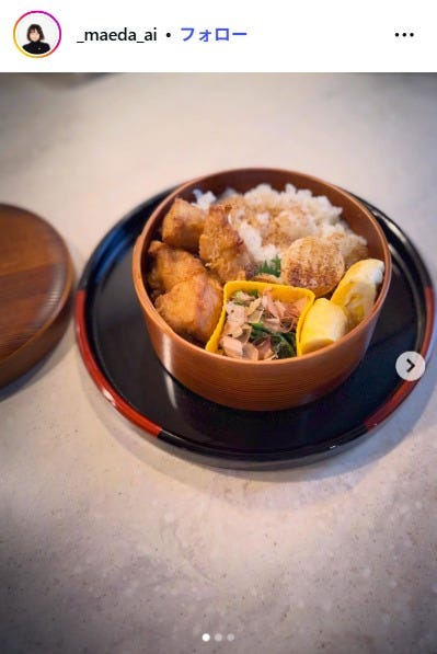 前田愛Instagramより