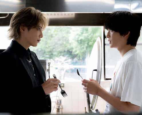 <フェルマーの料理 第1話>“料理界のカリスマ”海(志尊淳)、“天才数学少年”岳(高橋文哉)へ驚きの提案