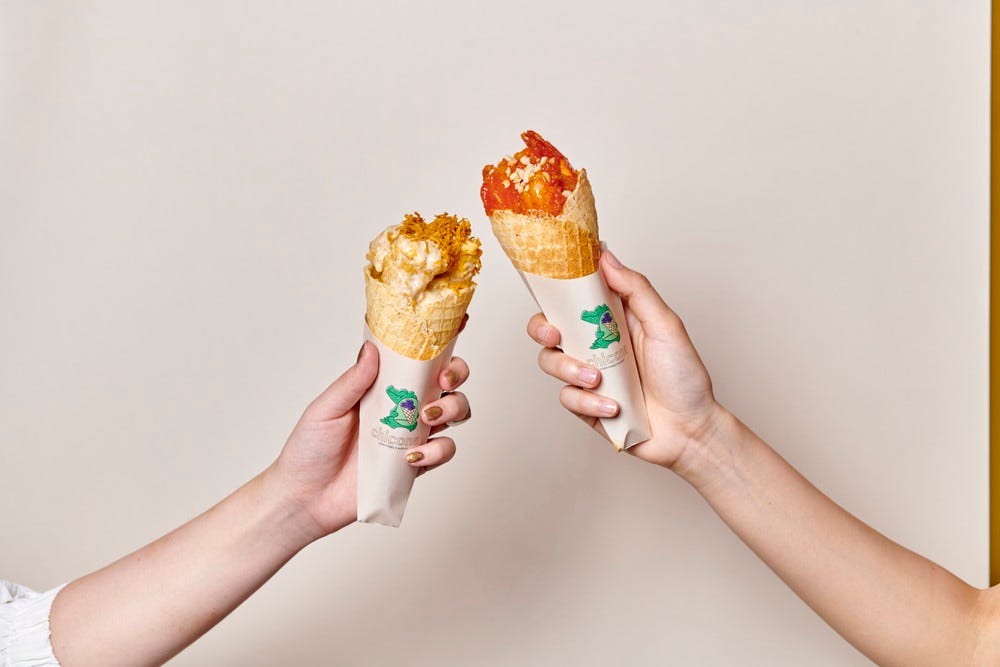 日本初上陸の韓国カフェ3店舗「自由が丘スイーツフォレスト」に誕生、食事系ワッフルやピンス