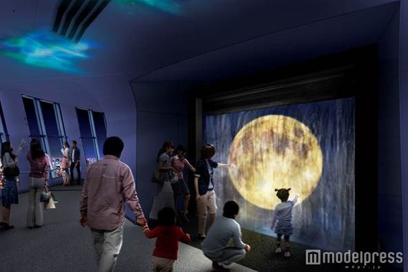 「ソラカラポイント」での演出イメージ（C）TOKYO-SKYTREE