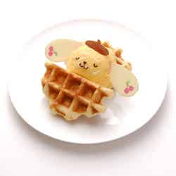 サンリオキャラクターのおやすみワッフル(全3種)各600円/ポムポムプリン(提供画像)