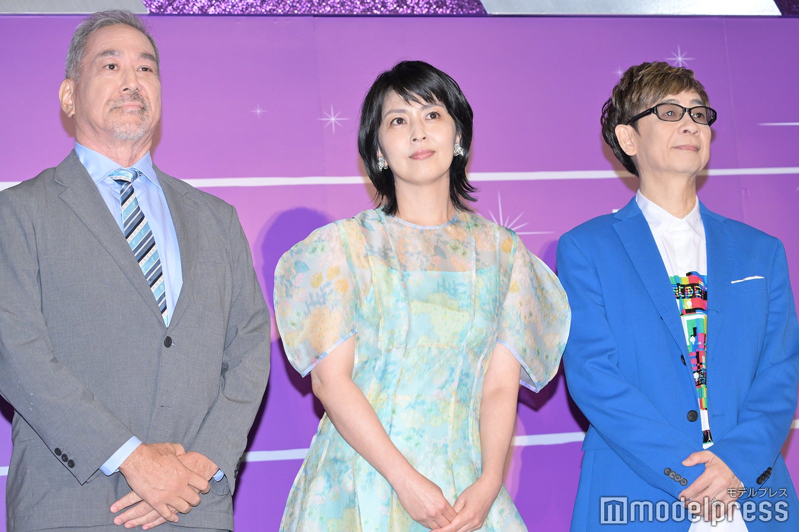 目黒敦、松たか子、山寺宏一（C）モデルプレス