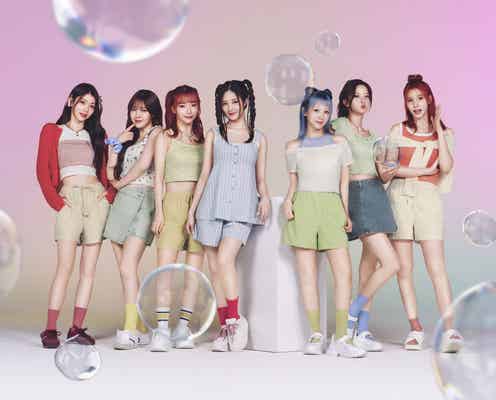 Kep1er、ミニボトムス着こなす「ジーユー」スペシャル動画公開