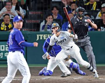 阪神・坂本 今季初4打点「久しぶりですいません」 5月先発マスク4度も「モヤモヤとか言うレベルの人間じゃない」