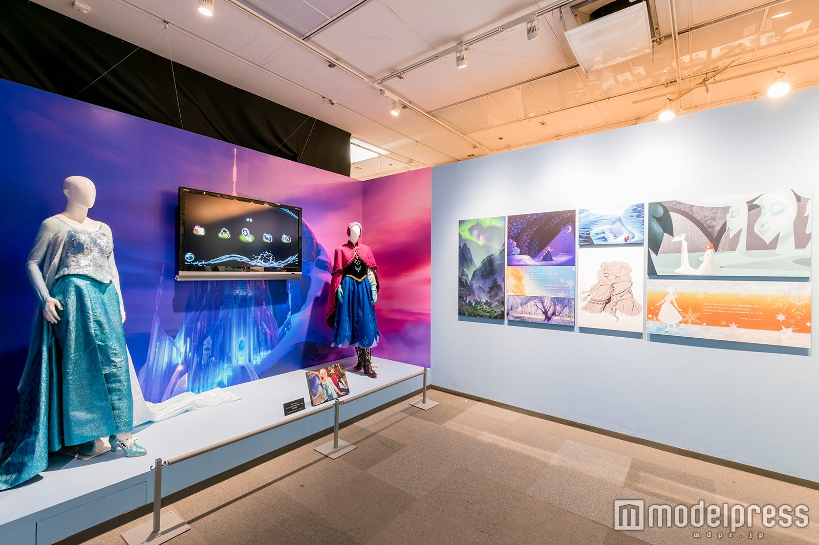 POWER OF PRINCESS「ディズニープリンセスとアナと雪の女王展」より（C）Disney