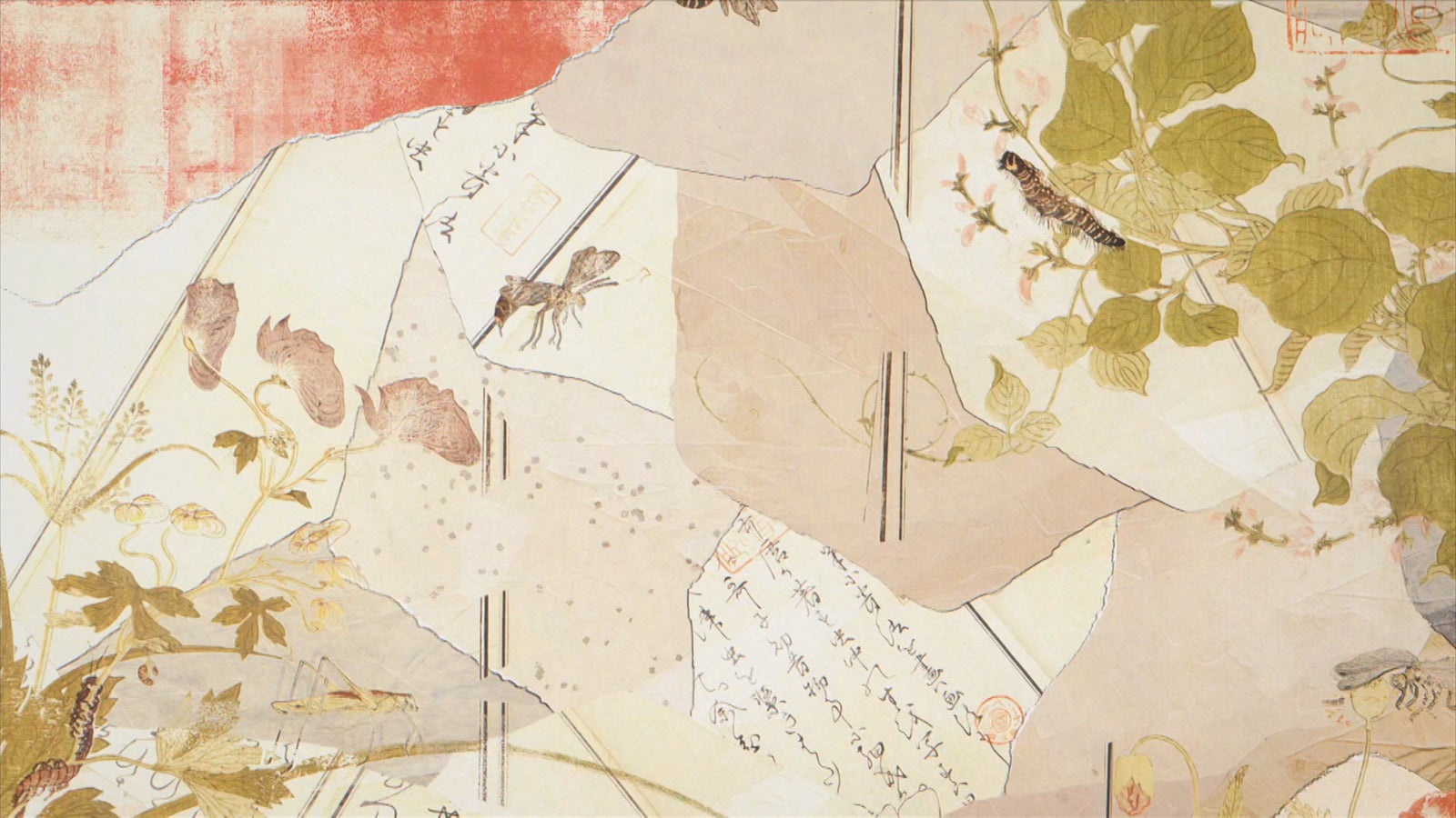 「べらぼう～蔦重栄華乃夢噺～」タイトルバック（C）NHK