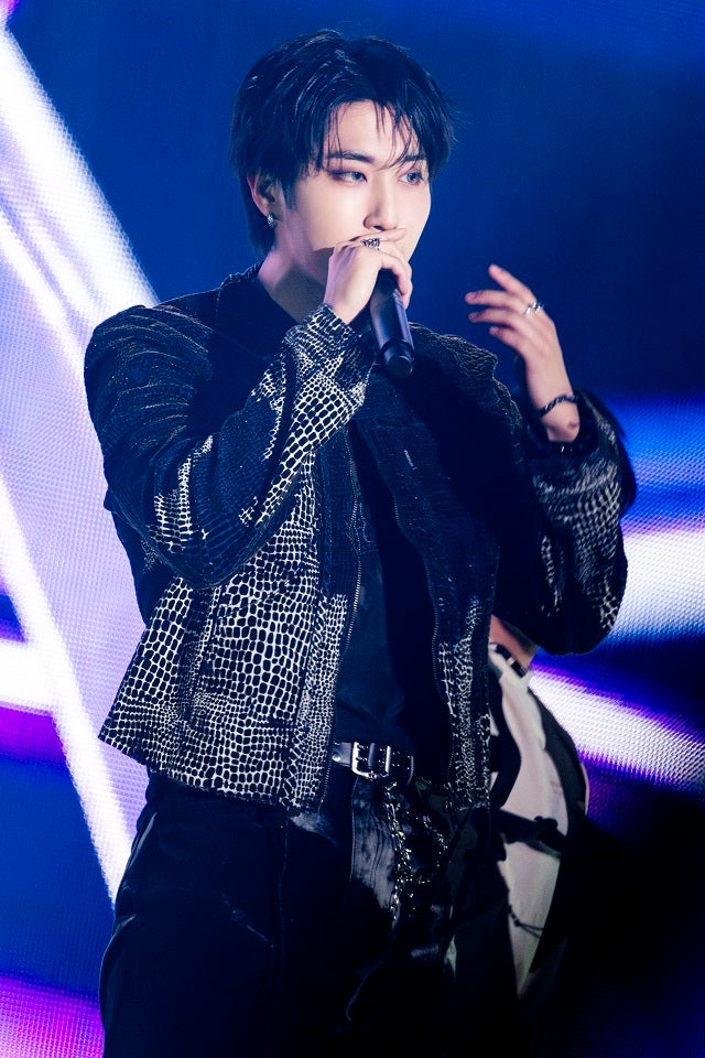 ハン「Stray Kids World Tour＜dominATE＞」撮影：河村美貴（田中聖太郎写真事務所）