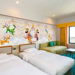 ディスカバー:東京ディズニーリゾート40周年“ドリームゴーラウンド”ルーム(イメージ)(C)Disney