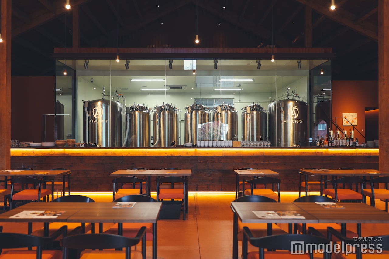 シードル工房が併設された店内 （C）モデルプレス