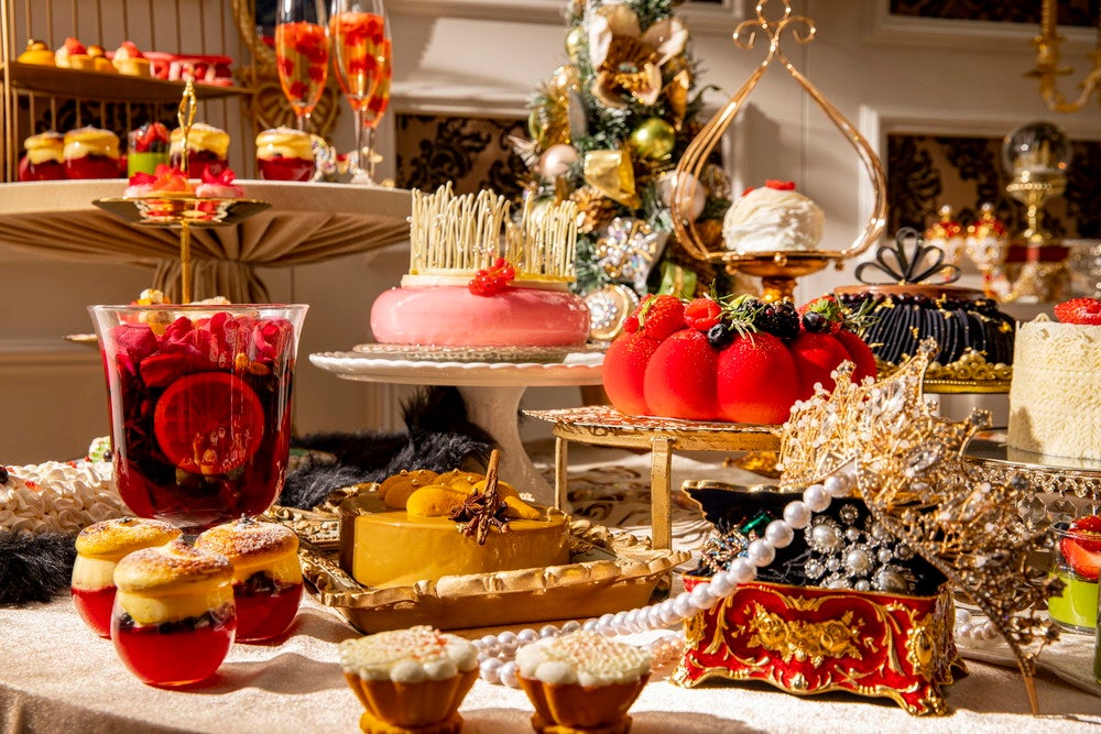 「King＆Queenのクリスマス」スイーツ＆ランチビュッフェ／画像提供：ヒルトン東京