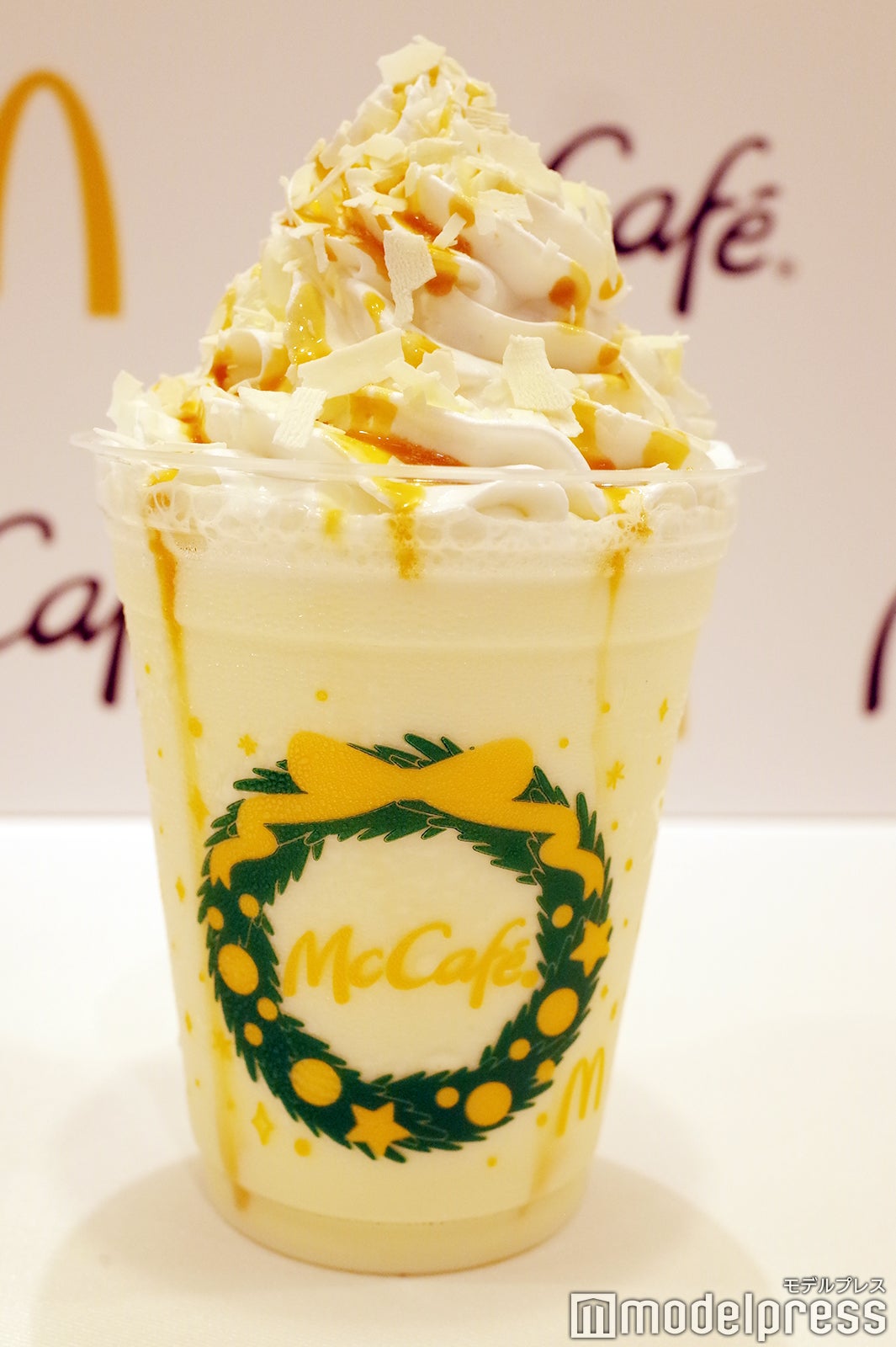 ホワイトスノーチョコフラッペ（C）モデルプレス