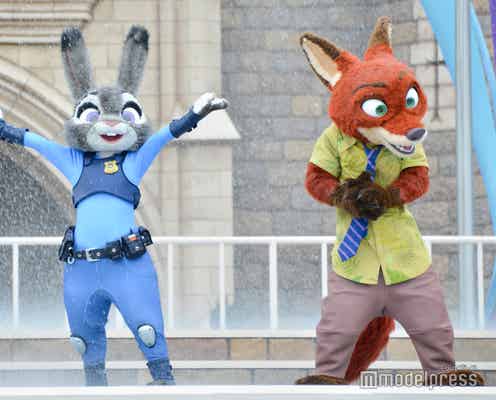 東京ディズニーランド、新散水ショー「ジュディとニックのジャンピン・スプラッシュ」初お披露目