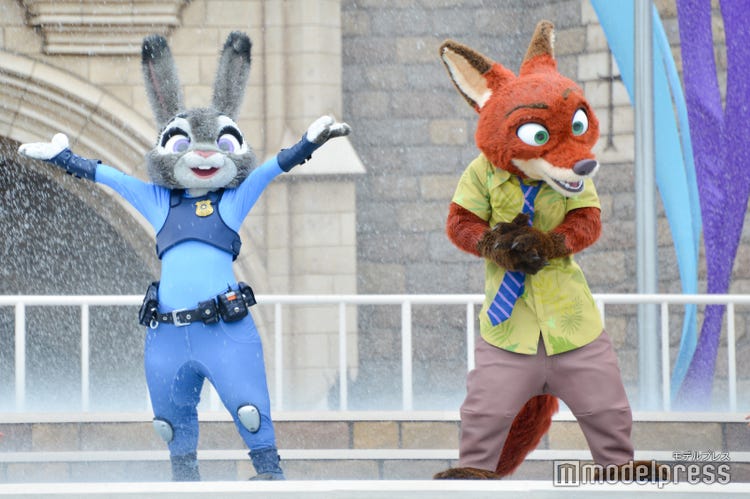 東京ディズニーランド 新散水ショー ジュディとニックのジャンピン スプラッシュ 初お披露目 モデルプレス 東京ディズニーランド 新散水ショー ジュディとニックのジャンピン スプラッシュ 初お披露目 モデルプレス