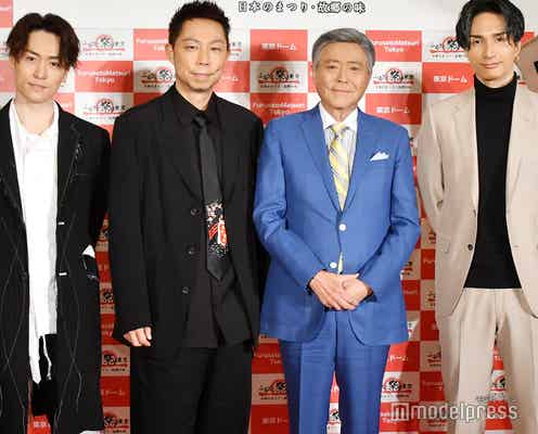EXILE TETSUYA、USAのツッコミにたじたじ 橘ケンチは“ケンチペディア”披露