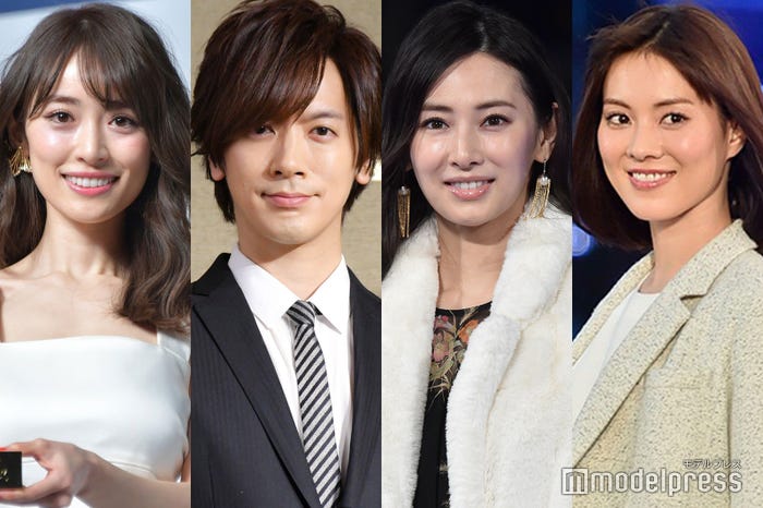 (左から)泉里香、DAIGO、北川景子、安座間美優 (C)モデルプレス