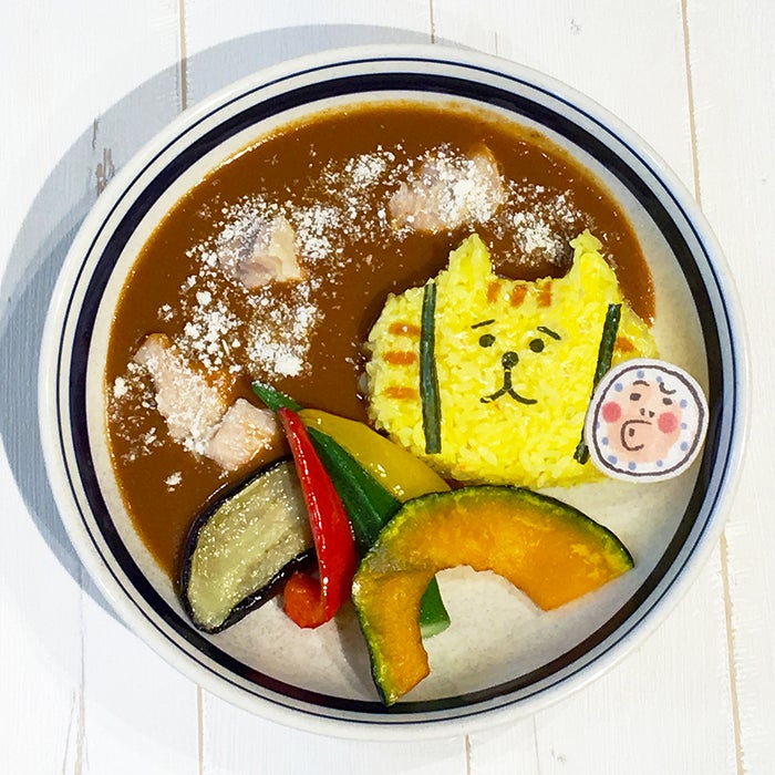 ごろごろにゃんすけの夏野菜チキンカレー　1,150円／画像提供：東急ハンズ