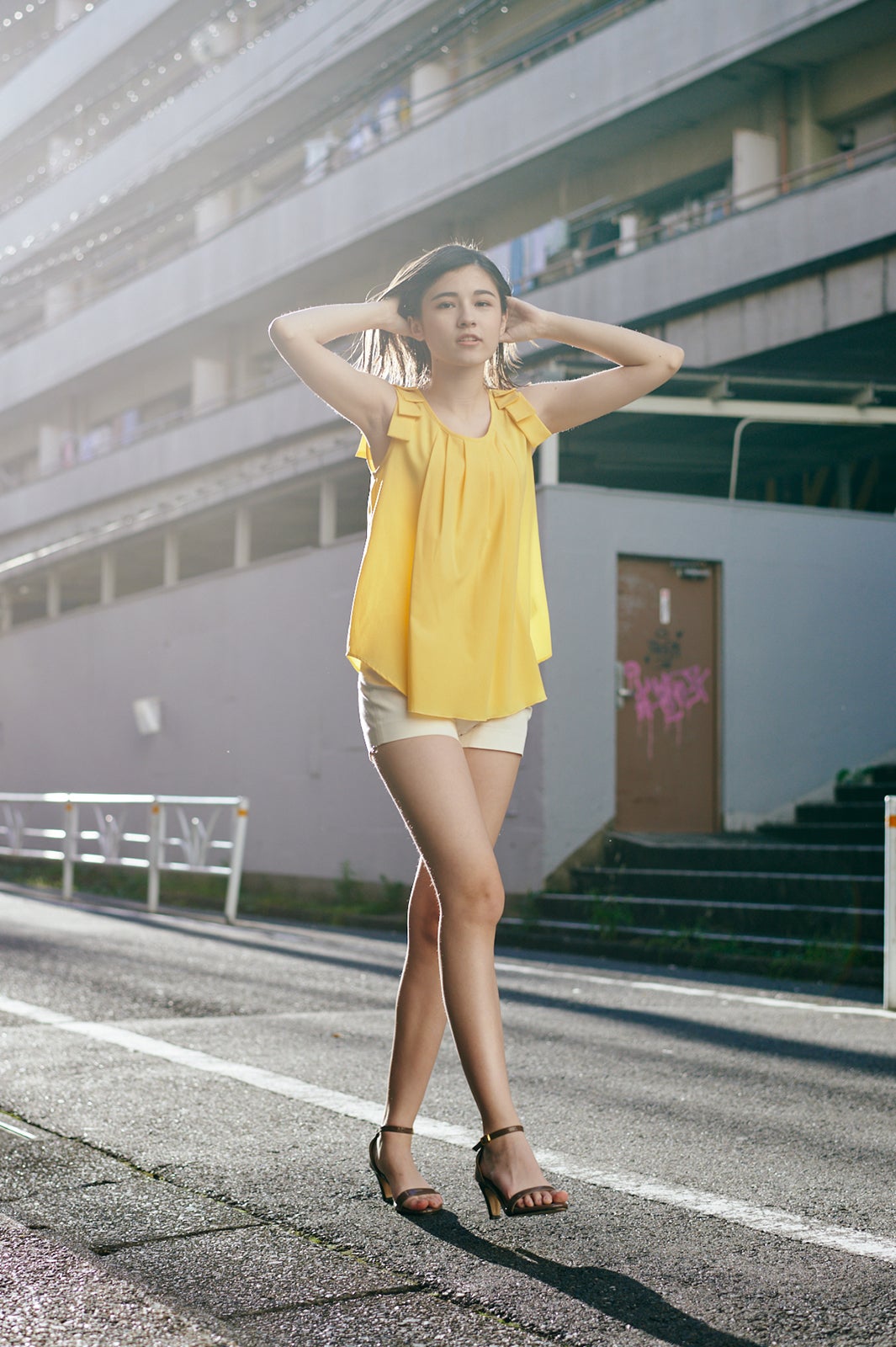 アリアナさくら「週刊文春」より／撮影：熊谷貫（提供写真）