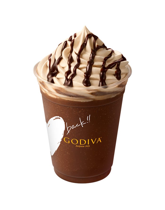ゴディバ(R) チョコレートエスプレッソフラッペ/画像提供:日本マクドナルド