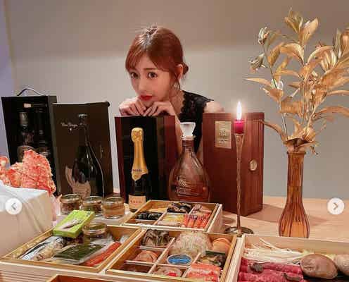 明日花キララ「800万くらい」豪華“牛おせち”に驚きの声