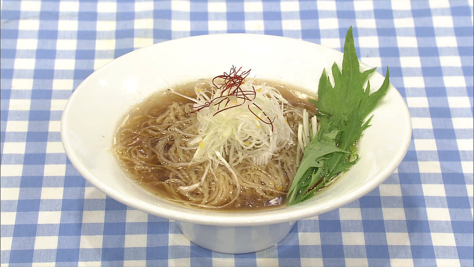 完成したラーメン（写真提供：日本テレビ）