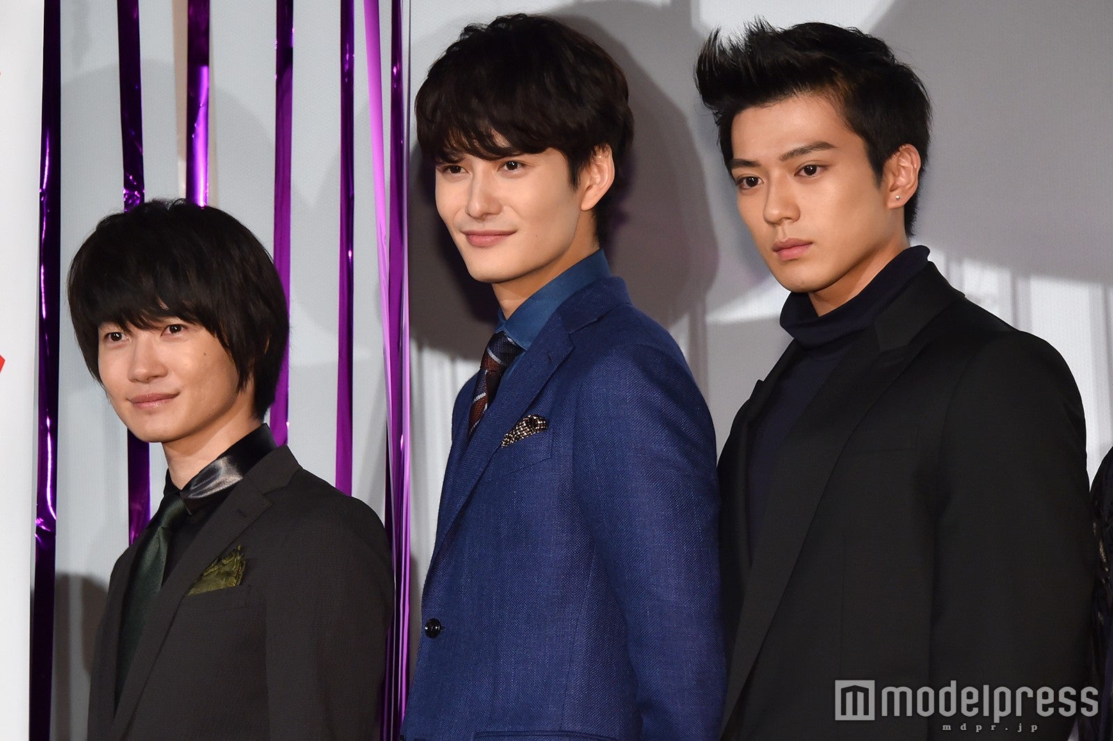 神木隆之介、岡田将生、新田真剣佑（C）モデルプレス