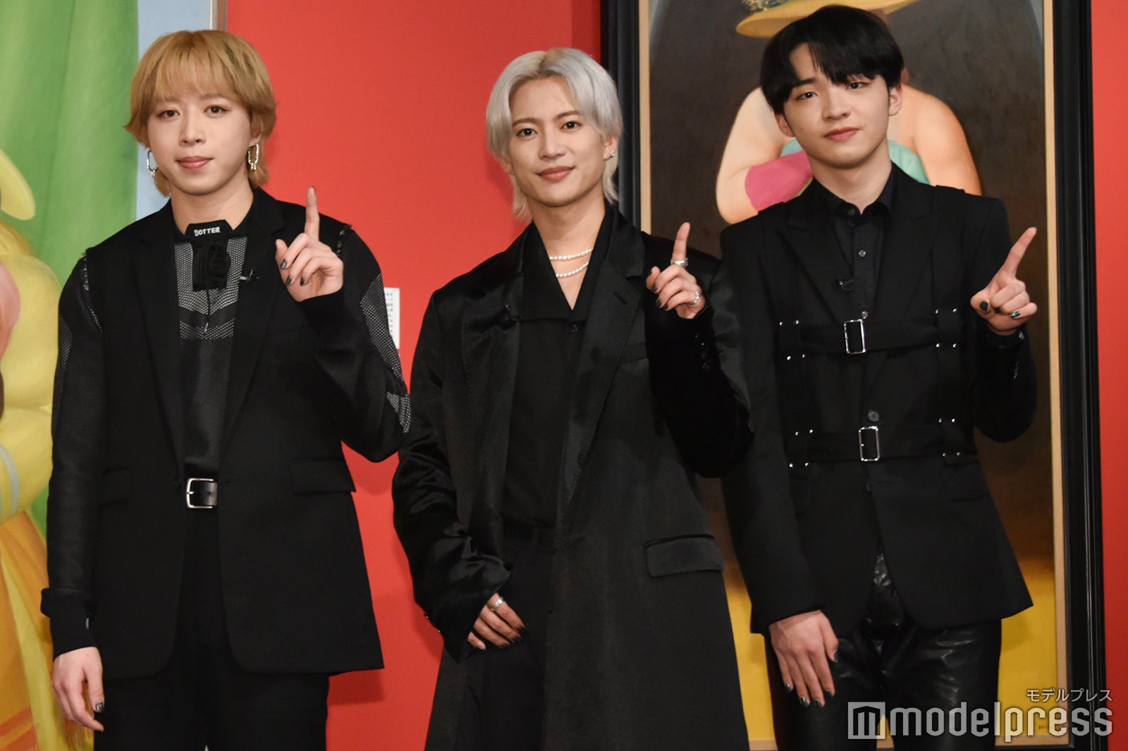 SOTA、RYOKI、RYUHEI／BE:FIRST （C）モデルプレス