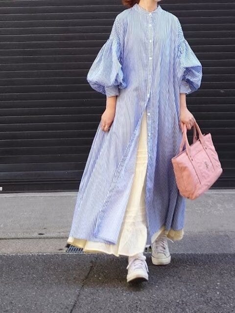 シャツワンピース