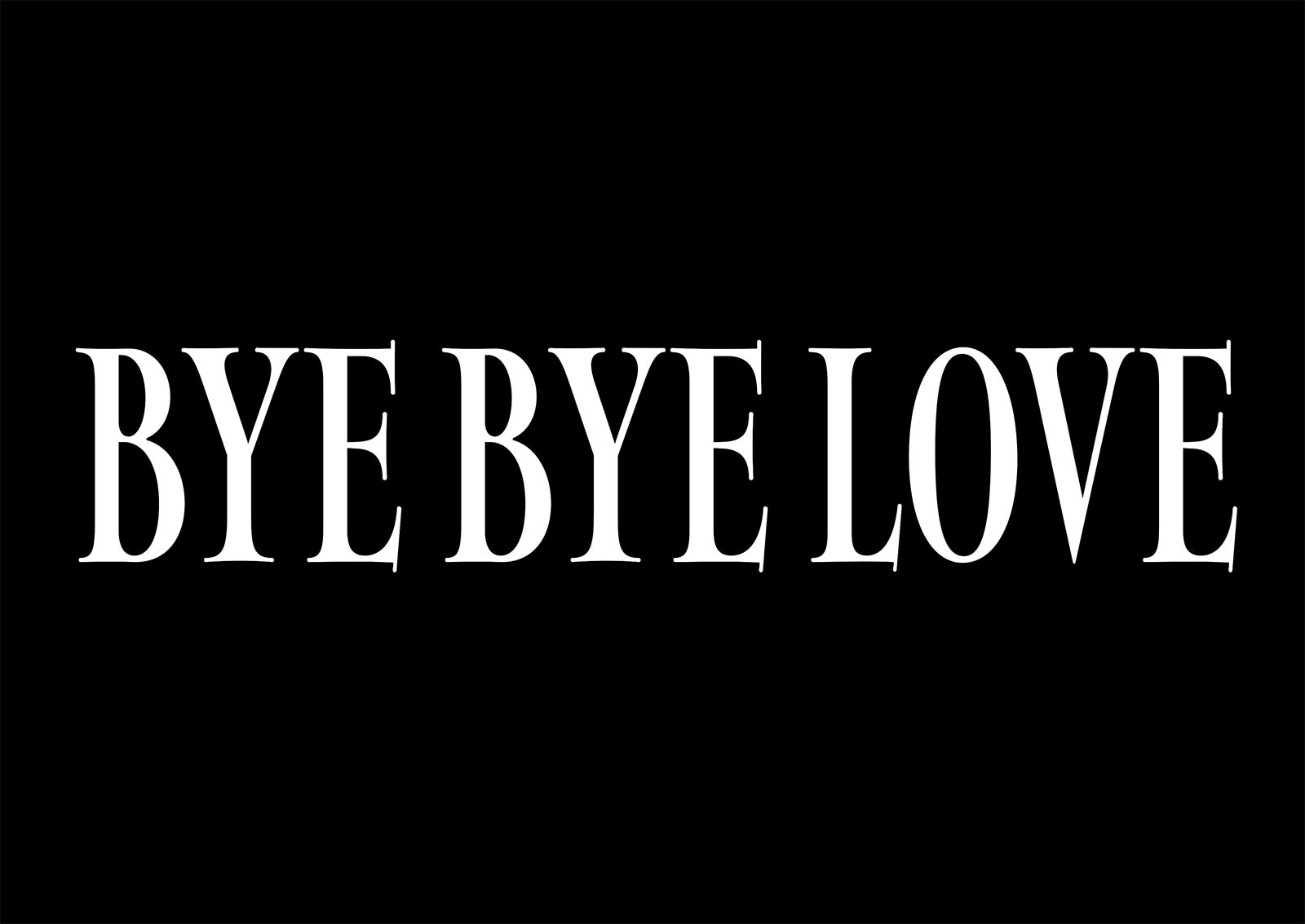 『BYE BYE LOVE 探偵はBARにいる』ロゴ（C）2026「BYE BYE LOVE 探偵はBARにいる」製作委員会