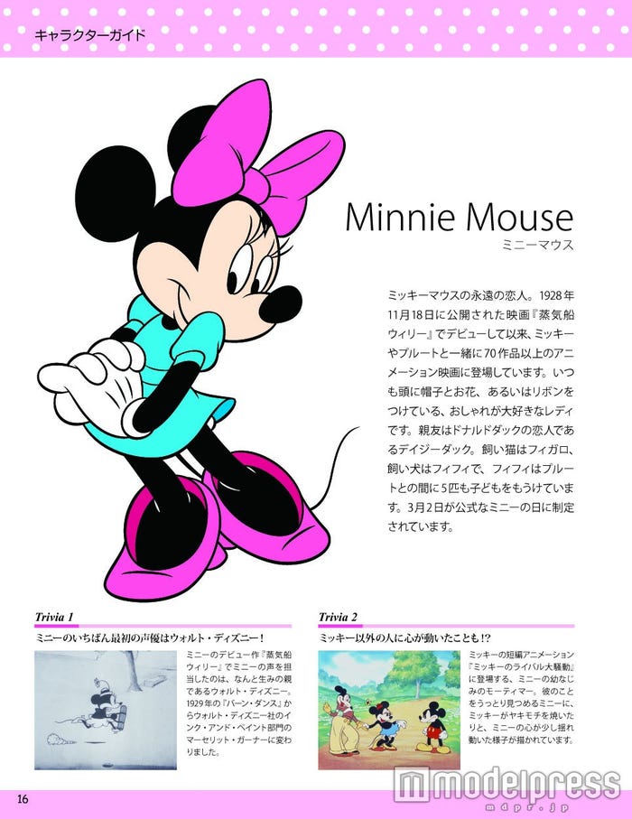 キャラクターガイド(C)Disney