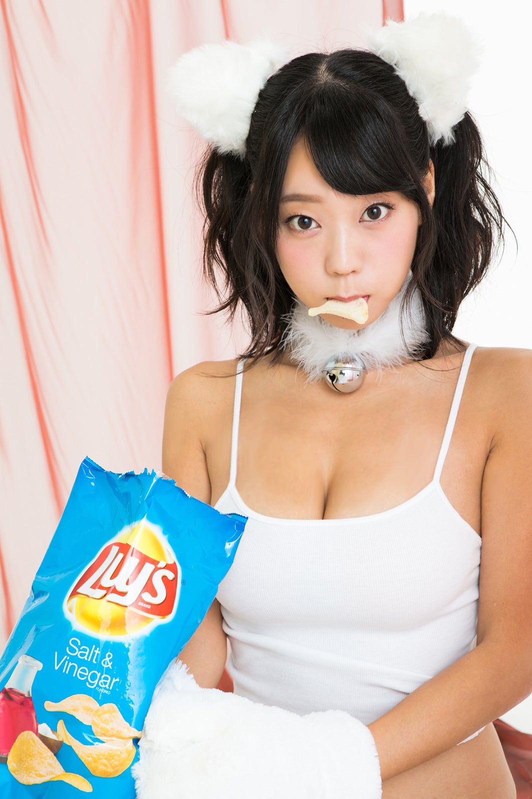 青山ひかる／「ヤングガンガン」アザーカット／撮影：薮下剛士