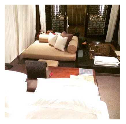 豪華なヴィラ内部の様子／矢口真里オフィシャルブログ（Ameba）より