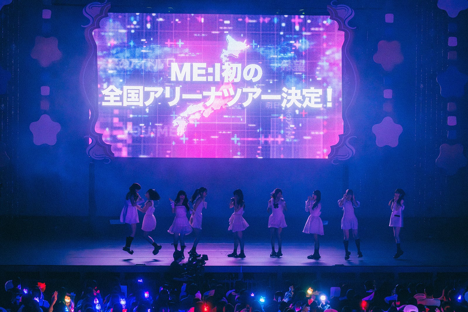 ME:I 3RD SINGLE『MUSE』リリース記念SHOWCASE（C）LAPONE GIRLS