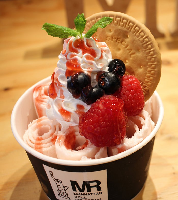 マンハッタンロールアイス（850円～）／画像提供：一般社団法人日本アイスマニア協会