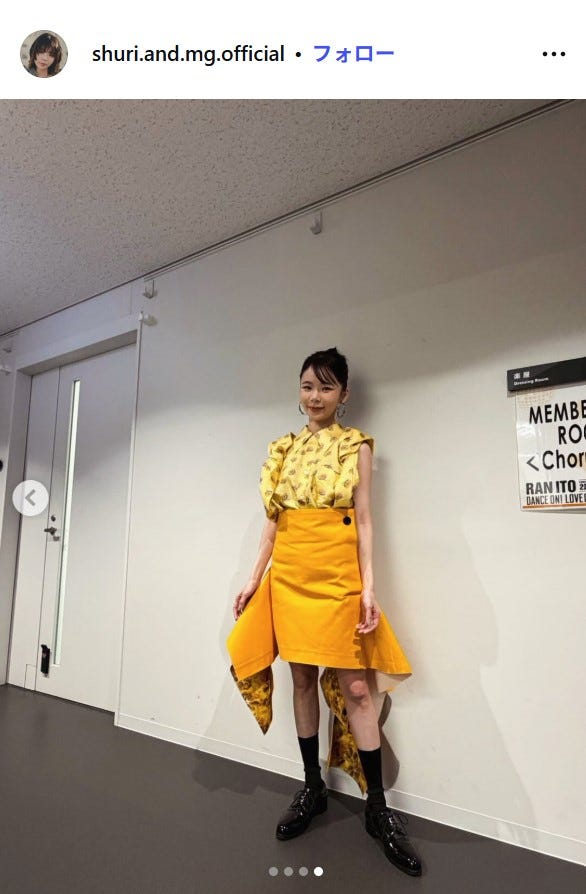 趣里Instagramより
