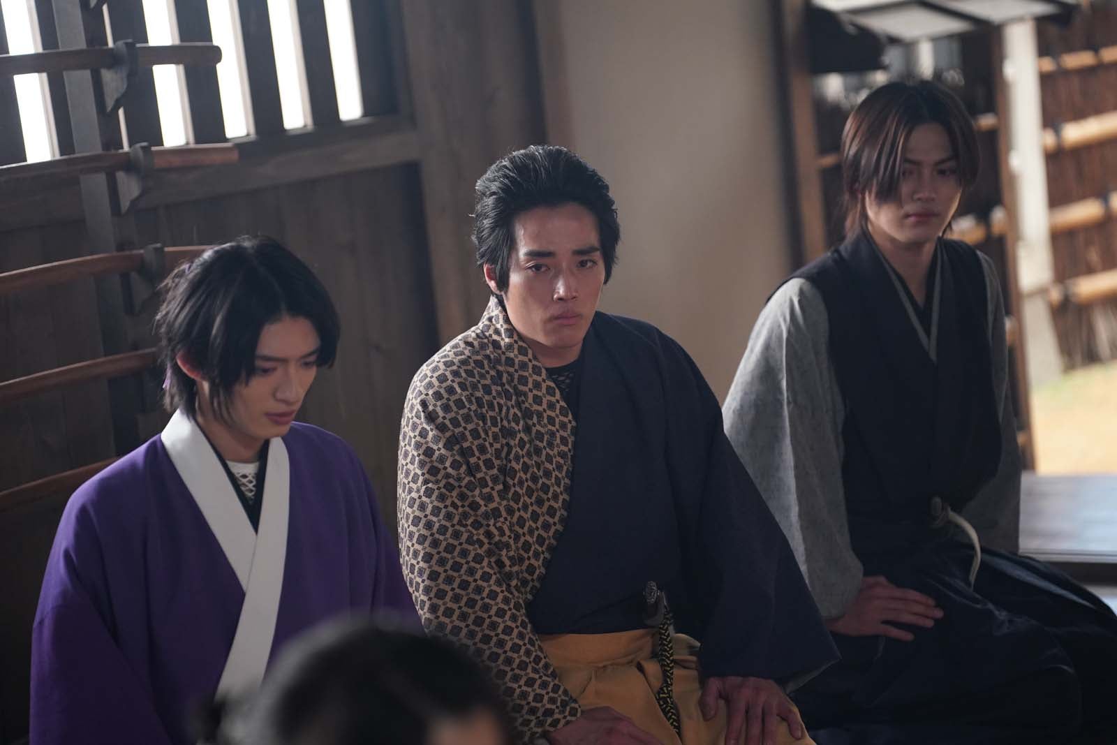 杢代和人、羽谷勝太、簡秀吉「君とゆきて咲く～新選組青春録～」第5話より（C）テレビ朝日