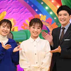 （左から）滝菜月、浦野モモ、篠原光（C）日本テレビ