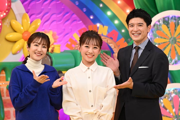 (左から)滝菜月、浦野モモ、篠原光(C)日本テレビ