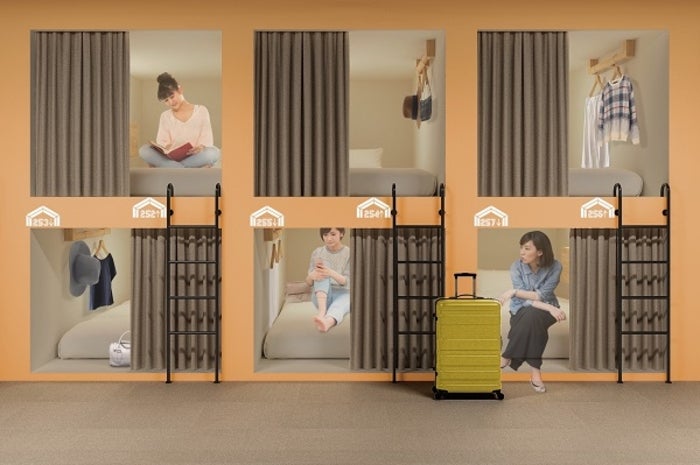 NEDOCO Pod（ねどこぽっど）／画像提供：星野リゾート