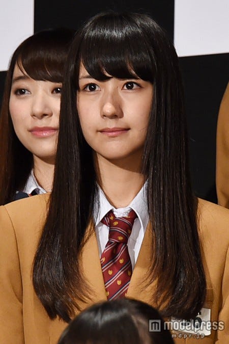 土生瑞穂/昨年8月、欅坂46の合格発表後に撮影(C)モデルプレス