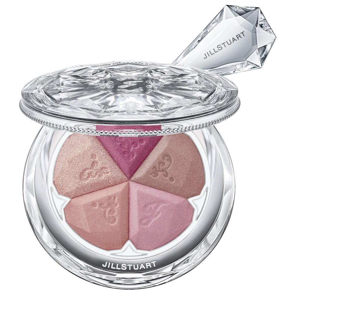 「ブルーム ミックスブラッシュ コンパクト 12 dressy viola」（C）JILL STUART Beauty