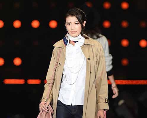 “9等身モデルボクサー”高野人母美、ランウェイでも抜群の存在感放つ<TGC2015A/W>