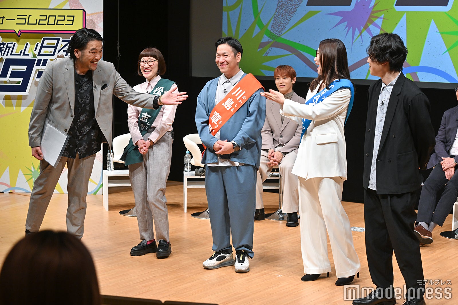 模擬選挙の様子（C）モデルプレス