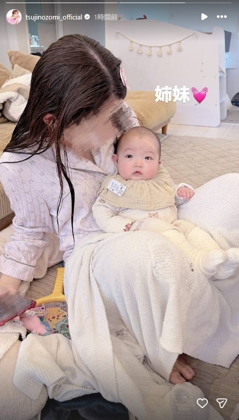 辻希美Instagramストーリーズより