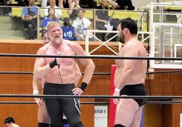 ウルフアロン ジョシュ・バーネットと豪華トリオ結成で刺激「僕もプロレスの中で強さを表現する」