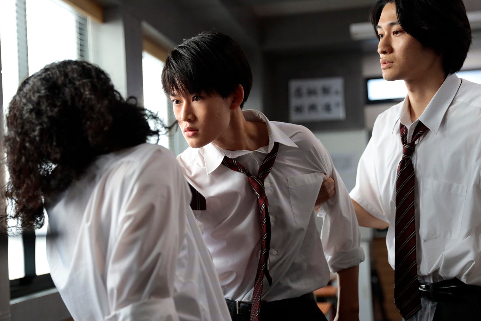 山時聡真「最高の教師 1年後、私は生徒に■された」第3話より（C）日本テレビ