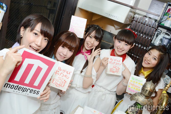 Re:ガールズ(左から)千畝あずみ、愛内みさ、白石柚月、福井有彩、ayumi(C)モデルプレス