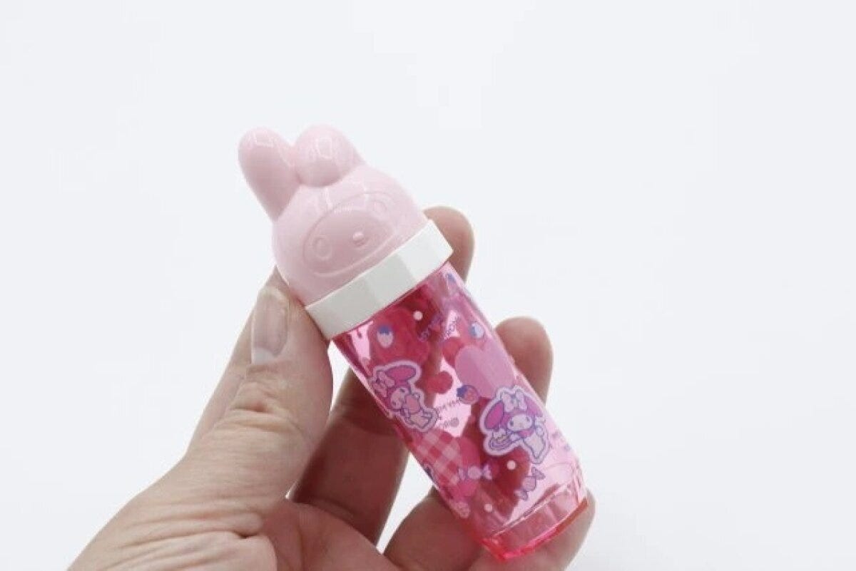 ダイソー　綿棒ケースM／Mハート