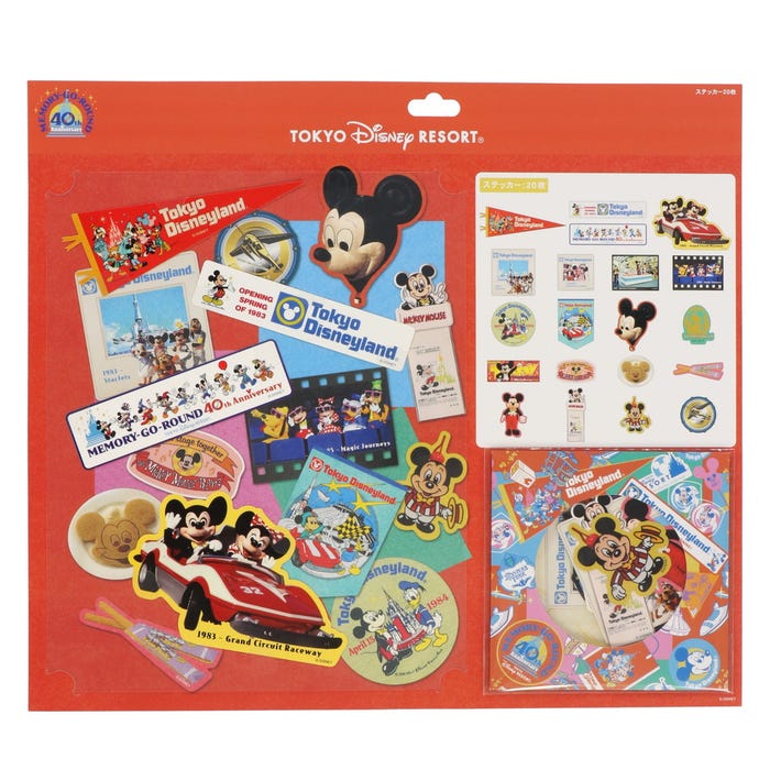 ステッカーセット¥1,900(C)Disney