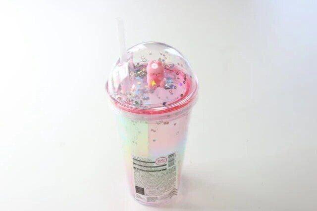 ダイソー　ストロー付タンブラー（520mL）　パッケージ